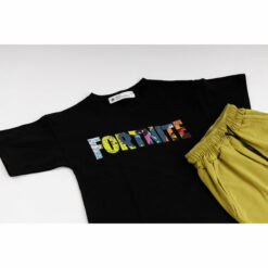 Σετ κοντομάνικη μπλούζα με βερμούδα "Fortnite"