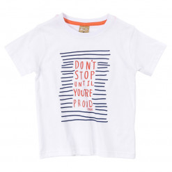 Κοντομάνικη μπλούζα "Don't stop until you're proud"
