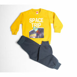Σετ μακρυμάνικη μπλούζα με φόρμα παντελόνι "Space Trip"