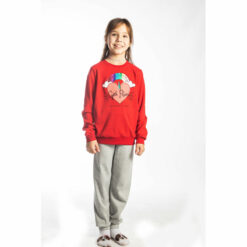 Σετ πιτζάμες με μακρυμάνικη μπλούζα και παντελόνι "Girl Powen"