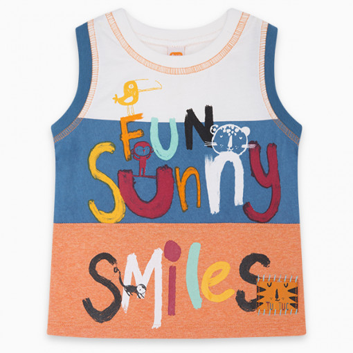 Αμάνικη μπλούζα "Fun sunny smiles"