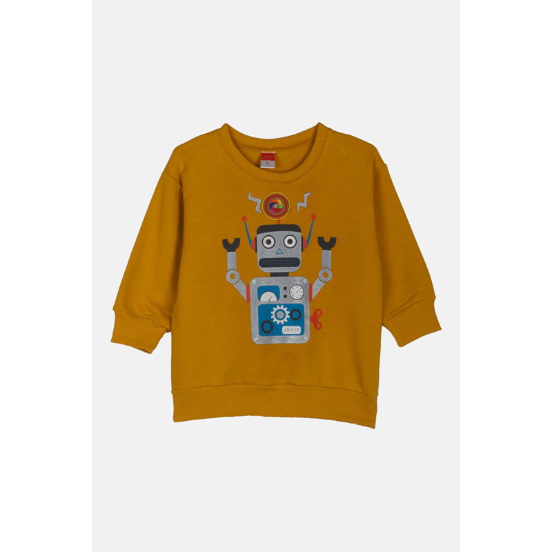 Σετ μακρυμάνικη μπλούζα με φόρμα παντελόνι "Robot"