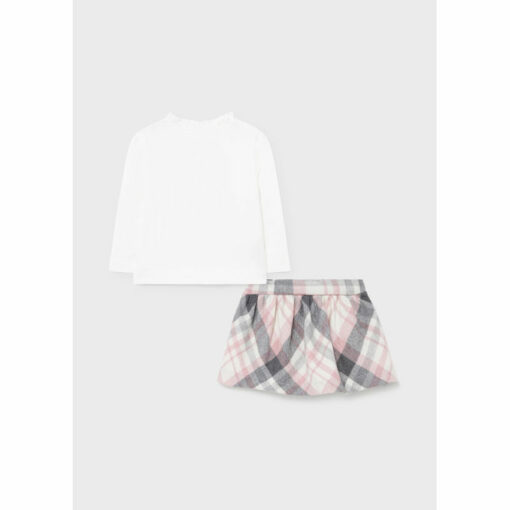 Σετ μακρυμάνικη μπλούζα με φούστα "Φιόγκος"