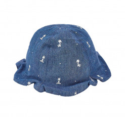 Καπέλο διπλής όψης μπλε-λευκό "Καμηλοπάρδαλη"