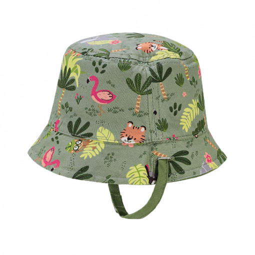 Καπέλο πράσινο διπλής όψης "Τίγρης" πίσω μέρος