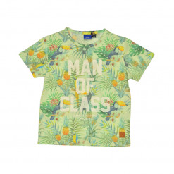 Κοντομάνικη μπλούζα με σχέδια "MAN OF CLASS"