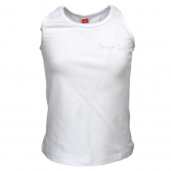 Μπλούζα αμάνικη απλή λευκή "JoyceGirl"