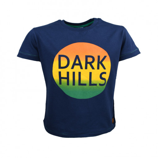 Μπλούζα κοντομάνικη μπλε "Dark Hills"