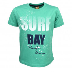 Μπλούζα κοντομάνικη πράσινη "Surf Bay"