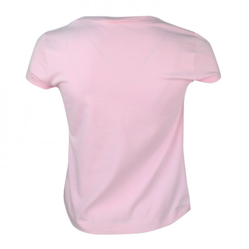 Μπλούζα κοντομάνικη ροζ Joyce "Original Denim" πίσω μέρος