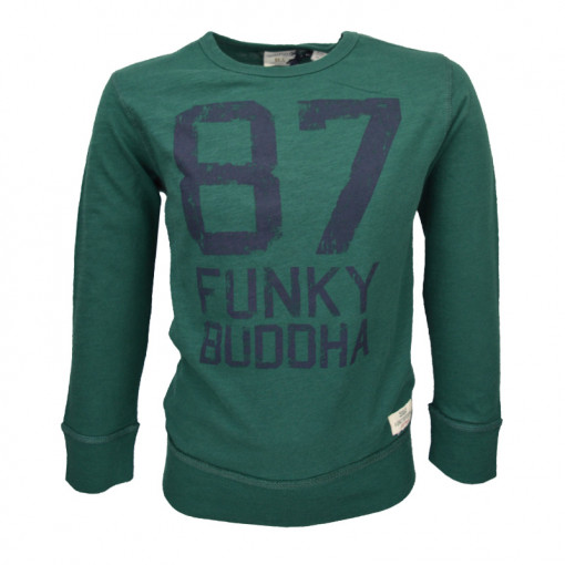 Μπλούζα πράσινη μακρυμάνικη "87 Funky Buddha"