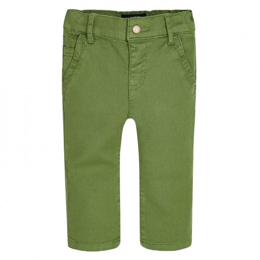Πράσινο παντελόνι μακρύ slim fit